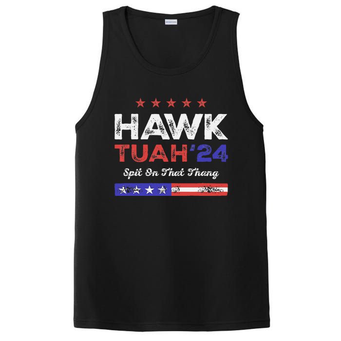 Funny Hawk Tuah 24 Spit On That Thang PosiCharge Competitor Tank