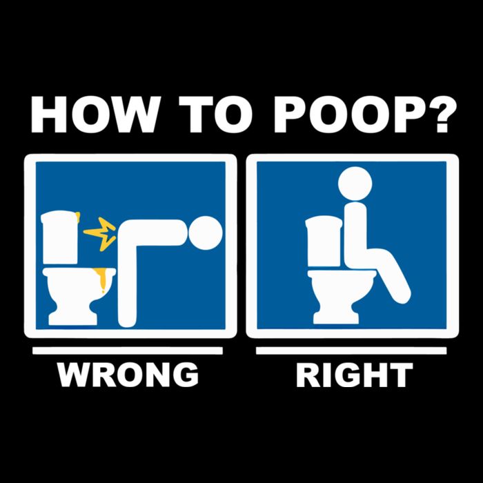 Funny How To Poop Pooping Position Backpack