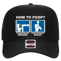 Funny How To Poop Pooping Position Hat