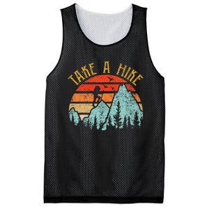 Funny Hiking Take A Hike Women Mountain Hiker Mesh Reversible Basketball Jersey Tank