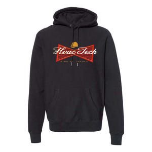 Funny Hvac Tech King Of Trades Premium Hoodie