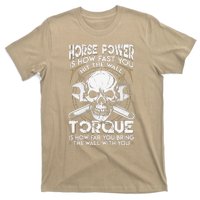 Funny Horsepower Torque Diesel Mechanic Gift Fathers Day T-Shirt