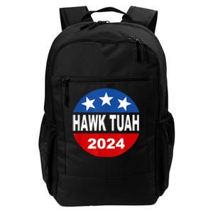 Funny Hawk Tuah 2024 Girl Hawk Tush Spit On That Thang Daily Commute Backpack