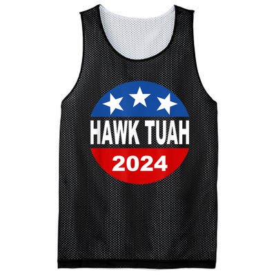 Funny Hawk Tuah 2024 Girl Hawk Tush Spit On That Thang Mesh Reversible Basketball Jersey Tank