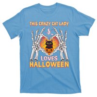 Funny Halloween This Crazy Cat Lady Loves Halloween T-Shirt