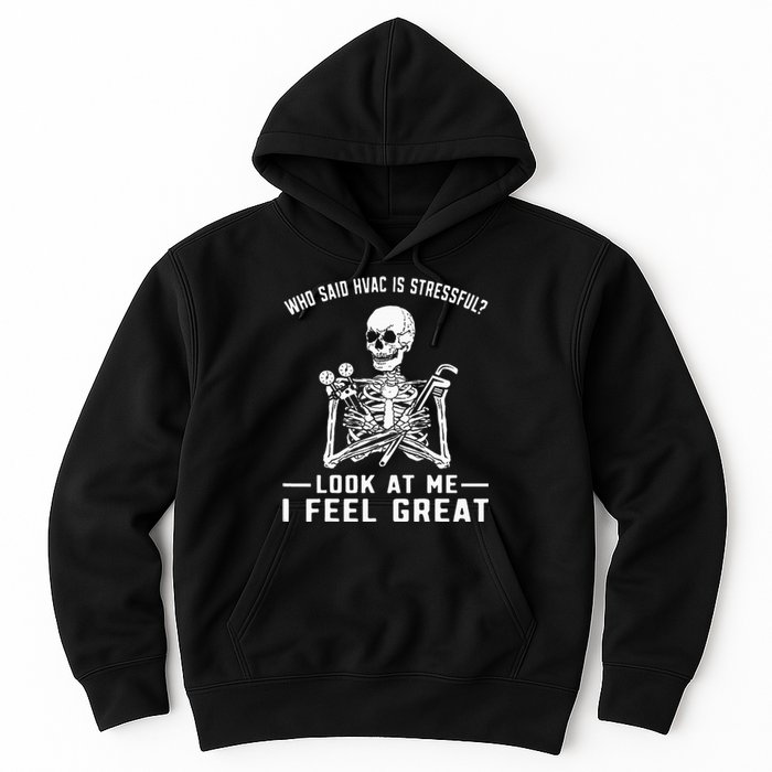 Funny Hvac Tech Ac Repairman Technician Hoodie