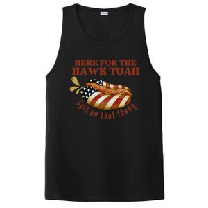 Funny Hawk Tuah Hot Dog Spit On That Thang July 4 Patriotic PosiCharge Competitor Tank