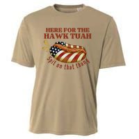 Funny Hawk Tuah Hot Dog Spit On That Thang July 4 Patriotic Cooling Performance Crew T-Shirt