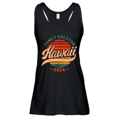 Family Hawaii Trip 2024 Vintage Ladies Essential Flowy Tank