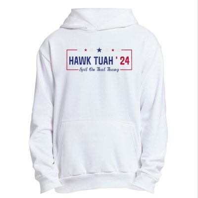 Funny Hawk Tuah 24 Spit On That Thang Urban Pullover Hoodie