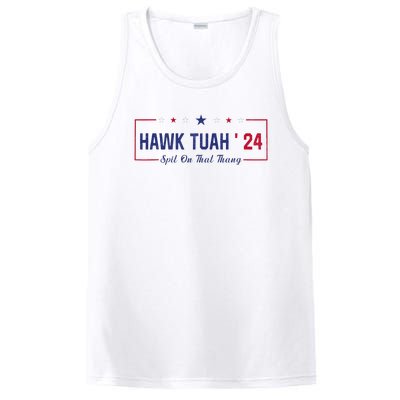 Funny Hawk Tuah 24 Spit On That Thang PosiCharge Competitor Tank