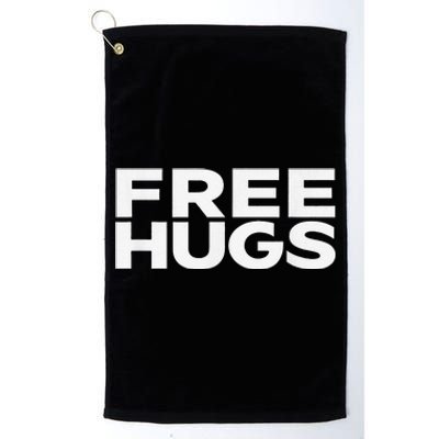 Free Hugs Tee Funny Free Hugs Platinum Collection Golf Towel