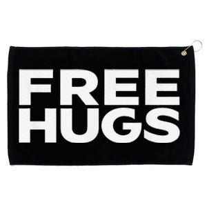 Free Hugs Tee Funny Free Hugs Grommeted Golf Towel