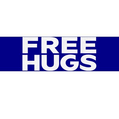 Free Hugs Tee Funny Free Hugs Bumper Sticker