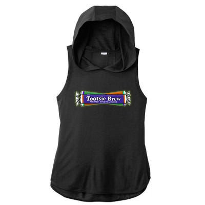 Funny Halloween Tootsie Brew Candy Roasted Spiders And Snakes Ladies PosiCharge Tri-Blend Wicking Draft Hoodie Tank