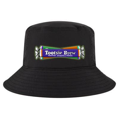 Funny Halloween Tootsie Brew Candy Roasted Spiders And Snakes Cool Comfort Performance Bucket Hat