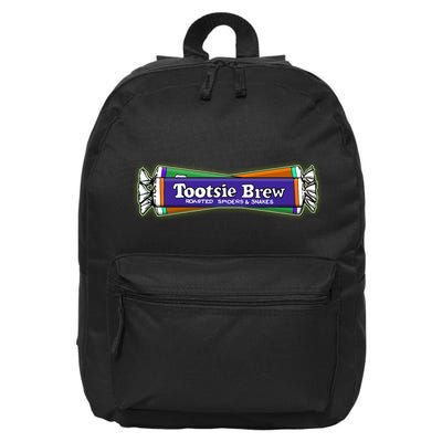 Funny Halloween Tootsie Brew Candy Roasted Spiders And Snakes 16 in Basic Backpack