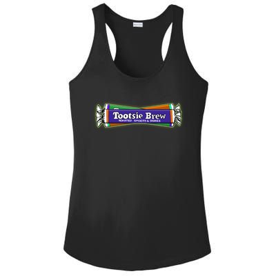 Funny Halloween Tootsie Brew Candy Roasted Spiders And Snakes Ladies PosiCharge Competitor Racerback Tank