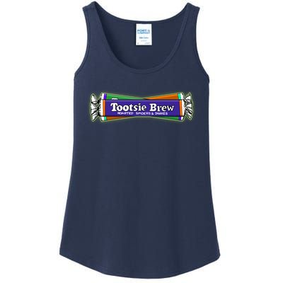 Funny Halloween Tootsie Brew Candy Roasted Spiders And Snakes Ladies Essential Tank