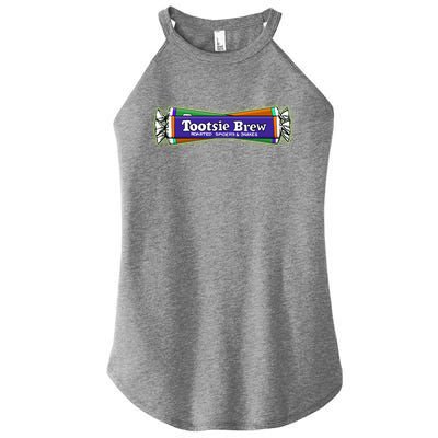 Funny Halloween Tootsie Brew Candy Roasted Spiders And Snakes Women's Perfect Tri Rocker Tank