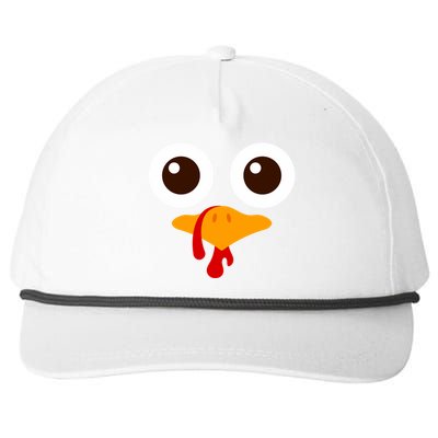 Funny Happy Thanksgiving Turkey Day Boy Girl Gift Snapback Five-Panel Rope Hat