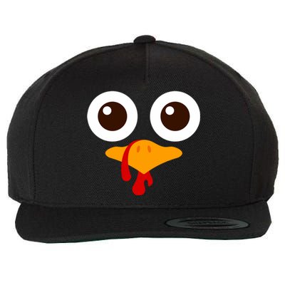 Funny Happy Thanksgiving Turkey Day Boy Girl Gift Wool Snapback Cap