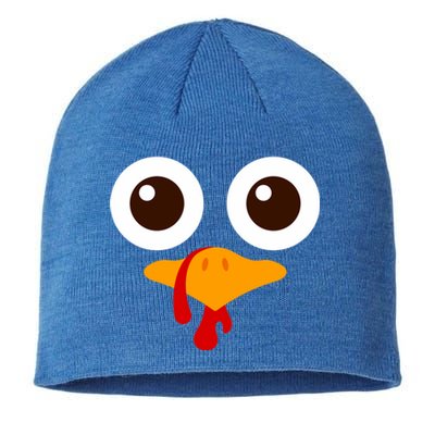 Funny Happy Thanksgiving Turkey Day Boy Girl Gift Sustainable Beanie