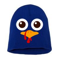 Funny Happy Thanksgiving Turkey Day Boy Girl Gift Short Acrylic Beanie