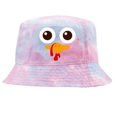 Funny Happy Thanksgiving Turkey Day Boy Girl Gift Tie-Dyed Bucket Hat