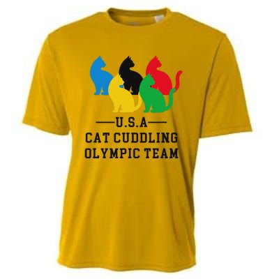 Funny Hawk Tush Cute Cat Cuddling Olympic Teamhawk Tuah 24 Funny Tank Top Design Cooling Performance Crew T-Shirt