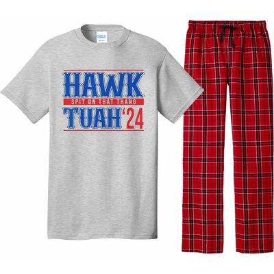 Funny Hawk Tuah 24 Sayings Design Pajama Set