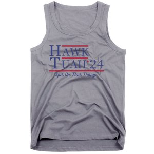 Funny Hawk Tush Presidential Parody Tank Top