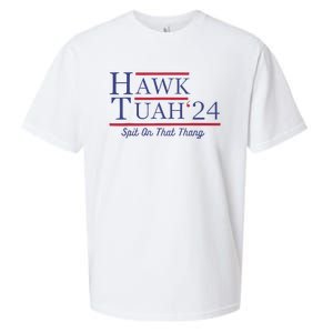 Funny Hawk Tush Presidential Parody Sueded Cloud Jersey T-Shirt