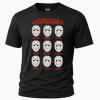Funny Halloween The Many Moods Of Jason Voorhees Cooling Performance Crew T-Shirt