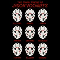 Funny Halloween The Many Moods Of Jason Voorhees Mug