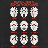 Funny Halloween The Many Moods Of Jason Voorhees 11oz C Handle Ceramic Mug
