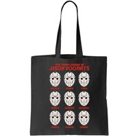 Funny Halloween The Many Moods Of Jason Voorhees Bag