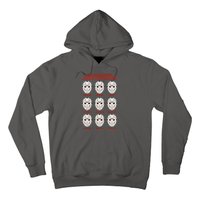 Funny Halloween The Many Moods Of Jason Voorhees Hoodie