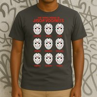 Funny Halloween The Many Moods Of Jason Voorhees T-Shirt