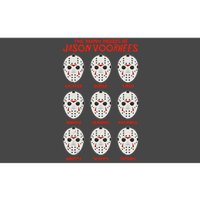 Funny Halloween The Many Moods Of Jason Voorhees Bumper Sticker