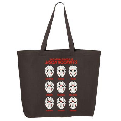 Funny Halloween The Many Moods Of Jason Voorhees 25L Jumbo Tote