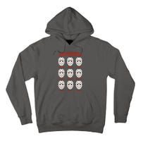 Funny Halloween The Many Moods Of Jason Voorhees Tall Hoodie