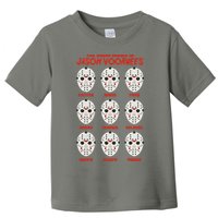 Funny Halloween The Many Moods Of Jason Voorhees Toddler T-Shirt