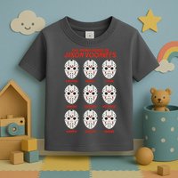Funny Halloween The Many Moods Of Jason Voorhees Toddler T-Shirt