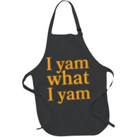 Funny Holidays Thanksgiving I Yam What I Yam Apron