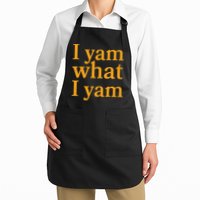 Funny Holidays Thanksgiving I Yam What I Yam Apron