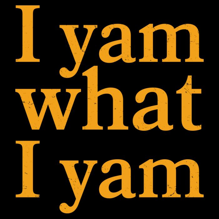 Funny Holidays Thanksgiving I Yam What I Yam Flatbill Hat