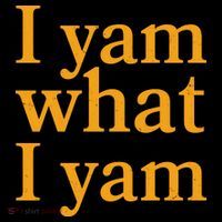 Funny Holidays Thanksgiving I Yam What I Yam 16 in Basic Backpack