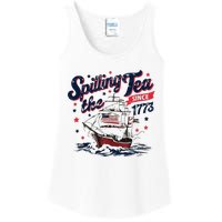 Funny History Teacher 4th July Ladies Essential Tank