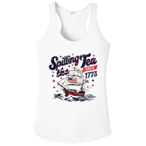 Funny History Teacher 4th July Ladies PosiCharge Competitor Racerback Tank